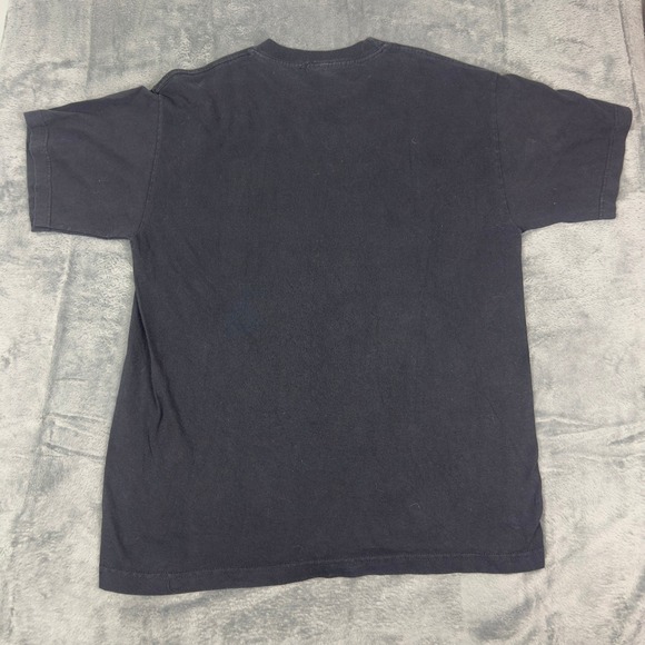 Vintage 1999 Godsmack Band T Shirt Black Pentagram Cauldron Giant Tag Men's L - Picture 3 of 3